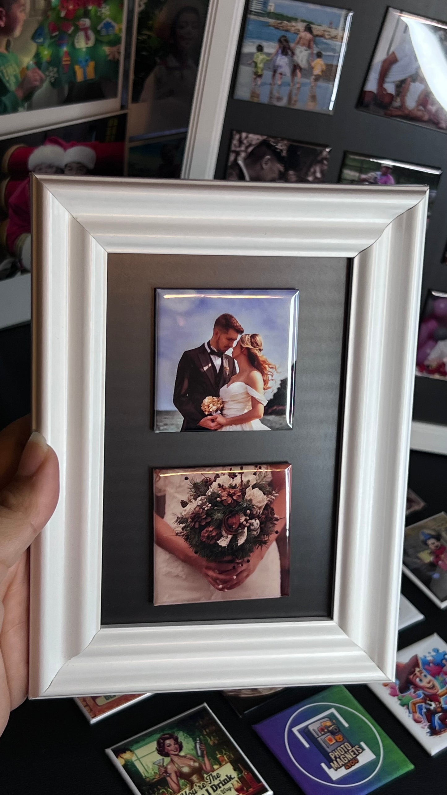 ✨2x2 Custom Photo Magnets ** Set of 9 MAGNETS ✨