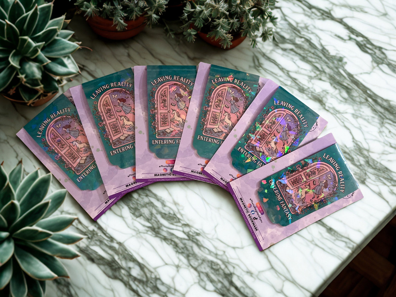 Magnetic Photo Bookmark