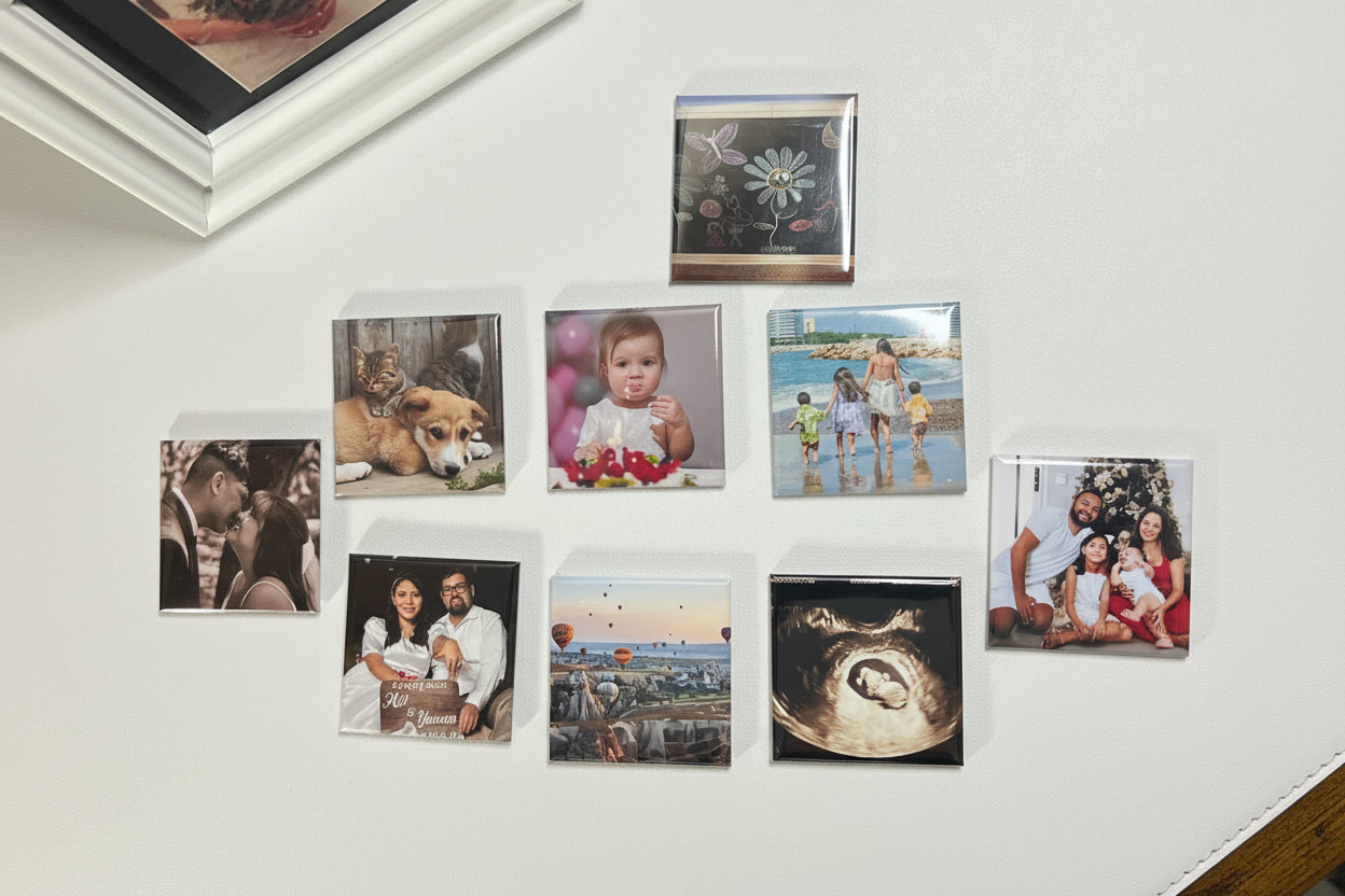 ✨2x2 Custom Photo Magnets ** Set of 12 MAGNETS ✨