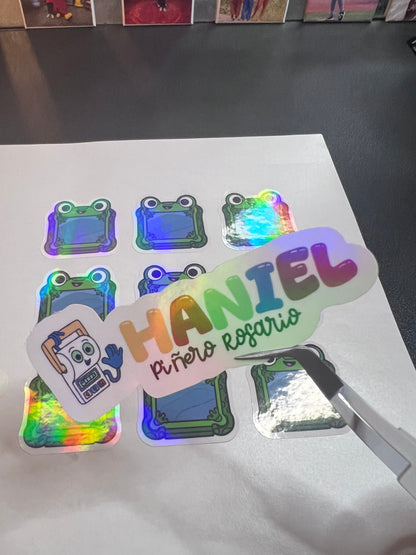 Back to school sticker labels