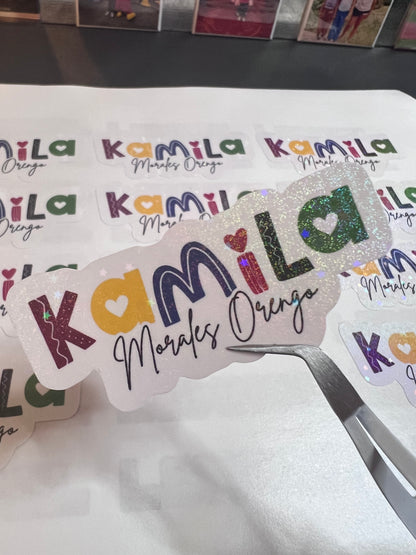 Back to school sticker labels