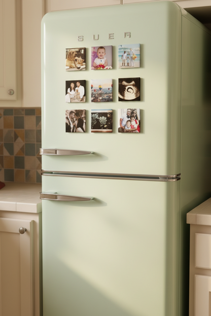 ✨2x2 Custom Photo Magnets ** Set of 9 MAGNETS ✨